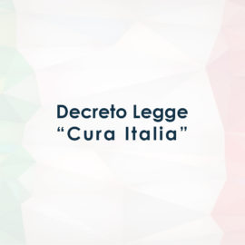 Il Decreto “Cura Italia”