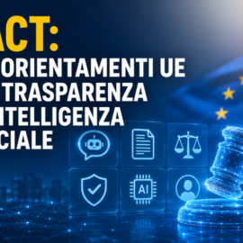 La Commissione UE pubblica gli orientamenti sugli obblighi di trasparenza dell’AI Act