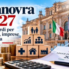Manovra 2027, 26 miliardi tra taglio delle tasse, sostegni alle famiglie e nuove misure per le imprese
